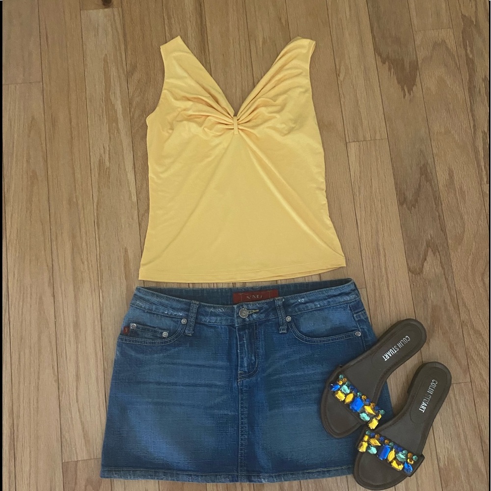 SO COOL - Yellow Top NWOT